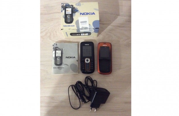Dupla ellapos, Nokia 2600 classic telefon, eredeti dobozzal