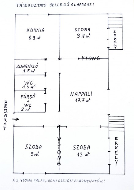 Duplakomfortos, kertkapcsolatos, 4szob�s, f�ldszinti panellak�s! 