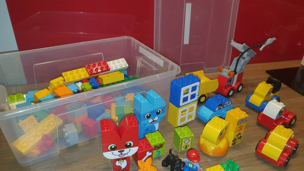 Duplo Lego szett Ikea Samla dobozban