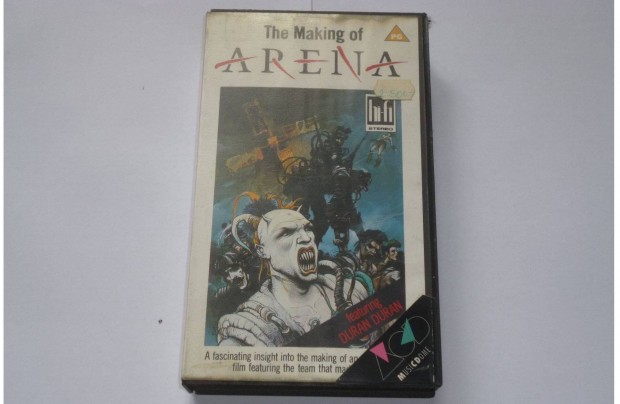 Duran Duran - The Making Of Arena (1985) VHS