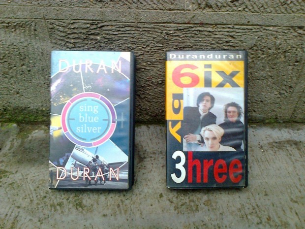 Duran-duran VHS videokazetta 2db