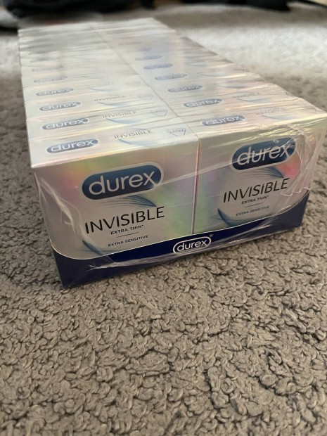 Durex invisible vszer 72db pack