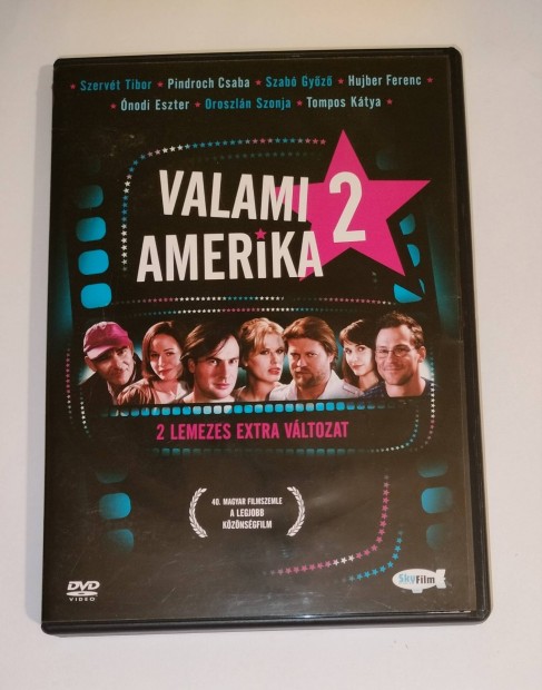 Dvd Valami Amerika 1 - 2 , sszesen 4 lemez, dupla lemezes vltozat 