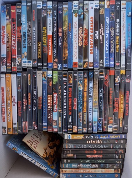 Dvd gyűjtemény - eredeti kiadványok - 100 ft/db