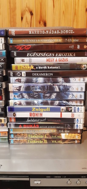 Dvd lejtsz s dvd lemezek 37db