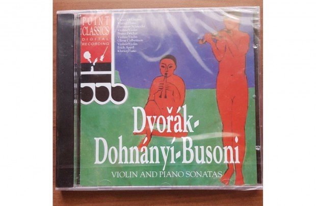 Dvorak - Dohnanyi - Busoni / Violin And Piano Sonatas (Bontatlan CD)