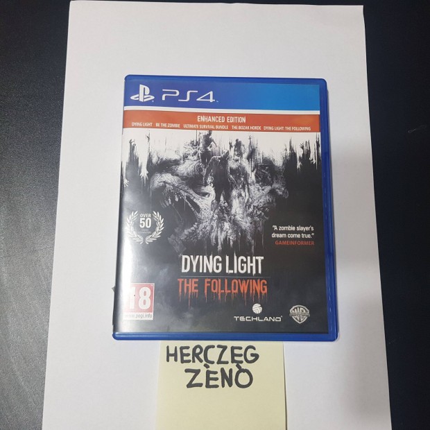 Dying Light The Following ps4