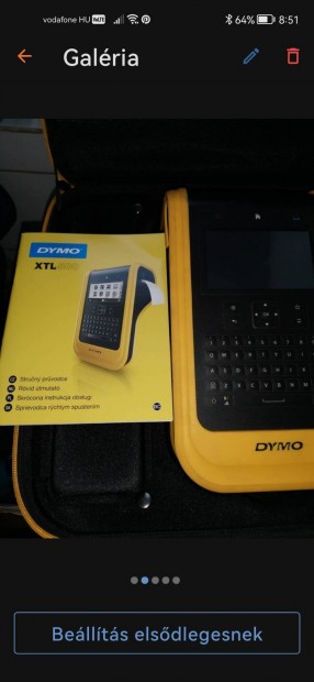 Dymo Label Xtl 500 Felíratozógép