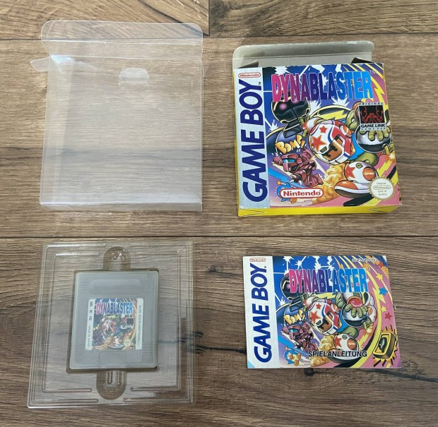 Dynablaster Nintendo Gameboy Dobozos Komplett 