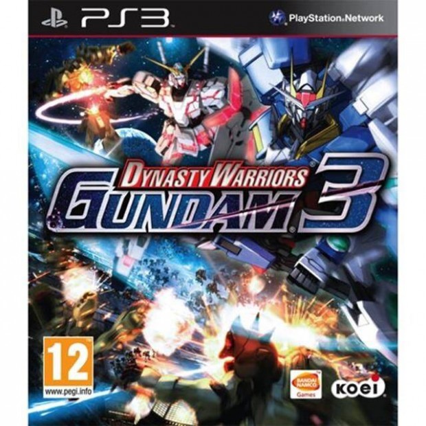 Dynasty Warriors Gundam 3 eredeti Playstation 3 jtk