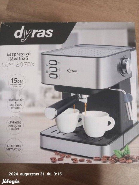 Dyras ECM-2076X Eszpressz kvfz elad