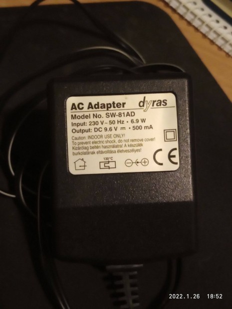 Dyras adapter sw-81ad elad 4000ft buda szemlyes tvtel budn