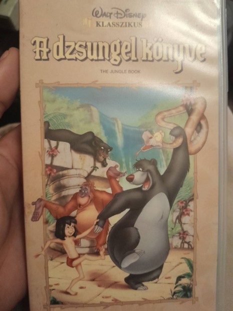 Dzsungel knyve vhs mesefilm 