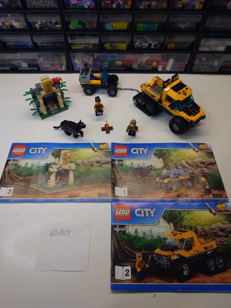 Dzsungelkldets flhernytalpas jrmvel Lego city 60159