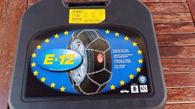 E12 h�l�nc (100-as, �j, nem haszn�lt)