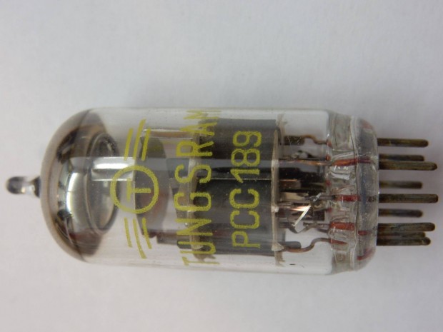 E88C Tungsram j minsgi elektroncs PCC189 NOS vacuum tube dobozzal