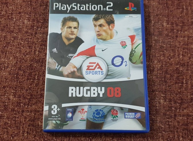EA Sports Rugby 08 Playstation 2 eredeti lemez ( 1500 Ft )