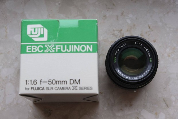 EBC X Fujinon 50mm f1,6 DM alapobjektív