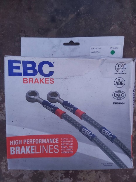 EBC acélhálós teflon fékcső szett Volkswagen Bora