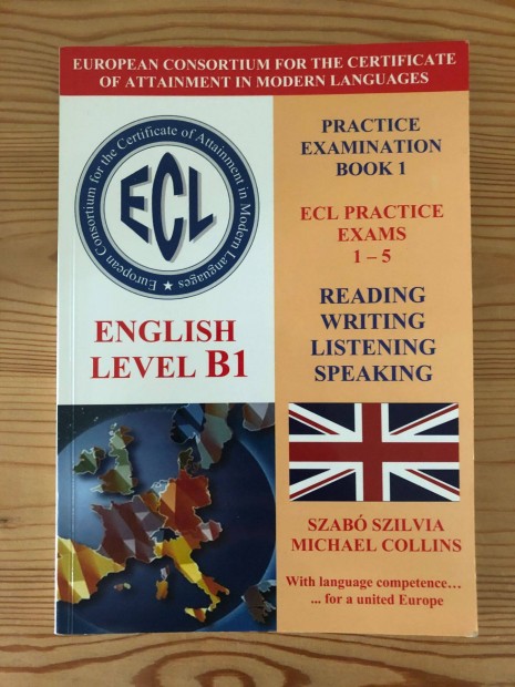 ECL English Level B1 angol nyelvknyv