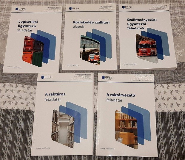 EFEB - Logisztikai és szállítmányozási ügyintéző tankönyvek