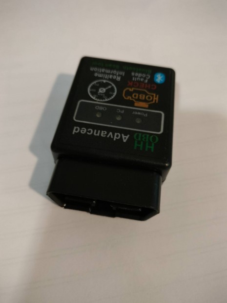 ELM327 OBD2 Bluetoothos autódiagnosztika hibakód olvasó és törlő új