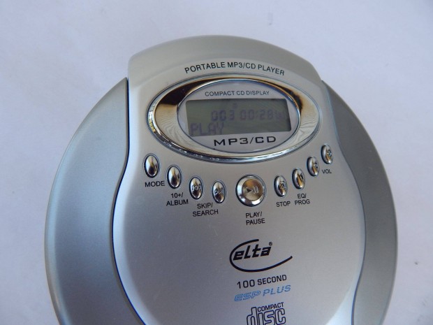 ELTA 5783CK Tipusú CD Lejátszó Discman Hordozható CD Player