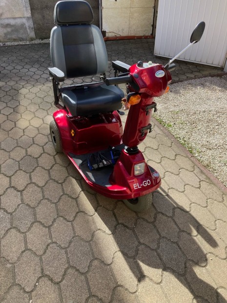 EL-GO 3 kerek elektromos moped, rokkantkocsi