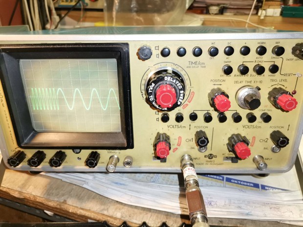 EMG 1568/2 Oszcilloszkp fl v garancival