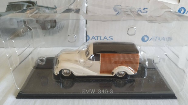 EMW 340-3 1:43 ATLAS modell aut dobozban