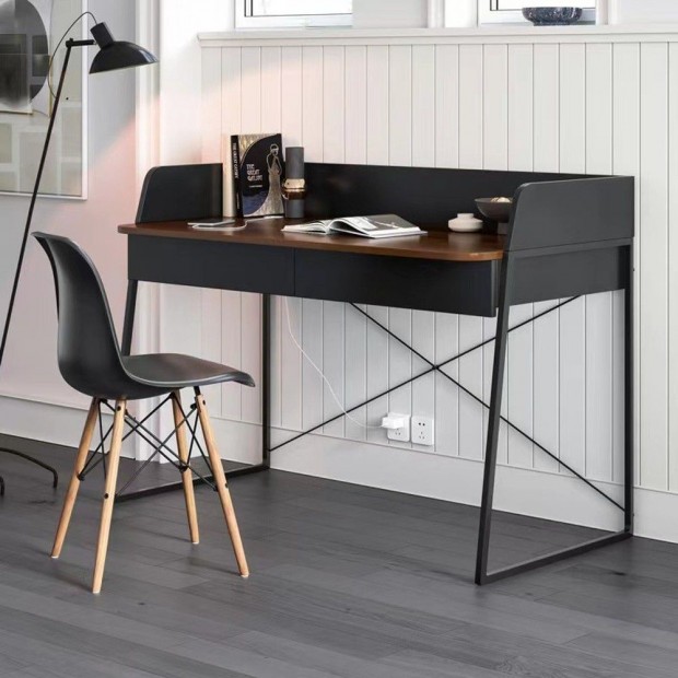 RTKCSKKENTETT Asztal LD01-BLK 80x50x90cm fekete