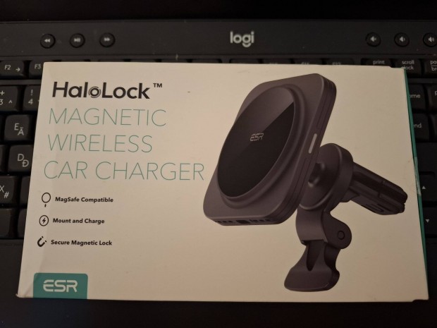 ESR Halolock Magnetic Wireless Car Charger / Magsafe auts tlt