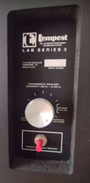 ESS Tempest Lab USA Vintage hangfalpr