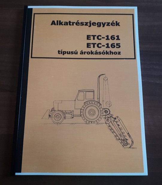 ETC-165 s 161 alkatrszkatalgus