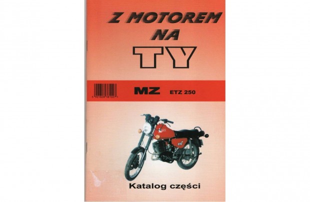ETZ 250 alkatrsz katalgus ( Lengyel )