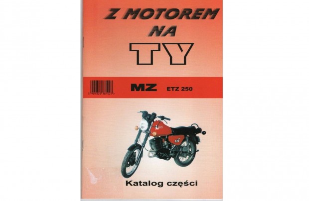 ETZ 250 alkatrsz katalgus ( Lengyel )