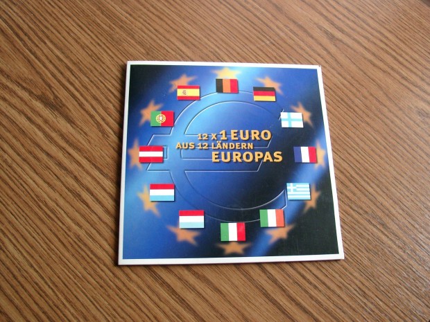 EURO, 12 x 1 euro emlkrme, j