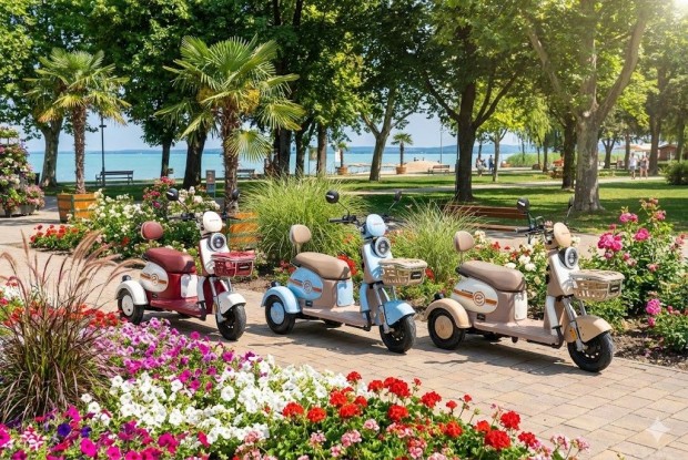 E-MOB41 h�romkerk� elektromos moped