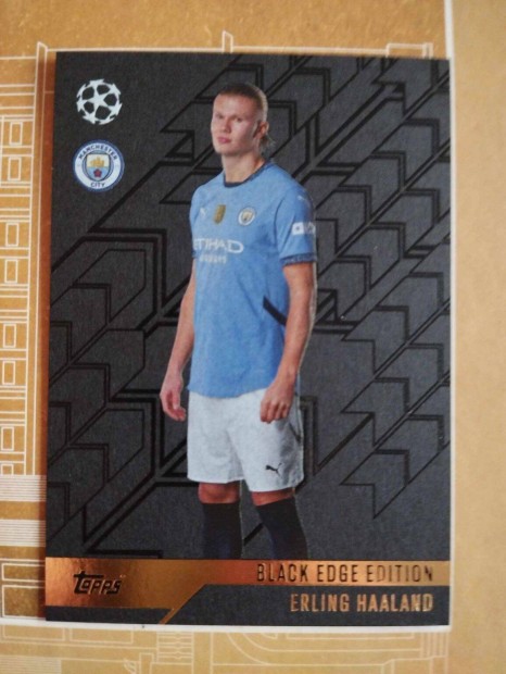 E. Haaland (Manchester City) Black Edge Bajnokok Ligja 2024/25 krtya