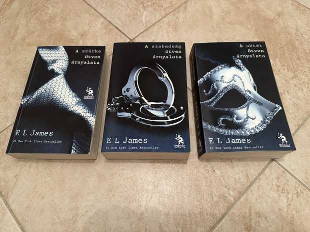 E. L. James : tven rnyalat Triolgia