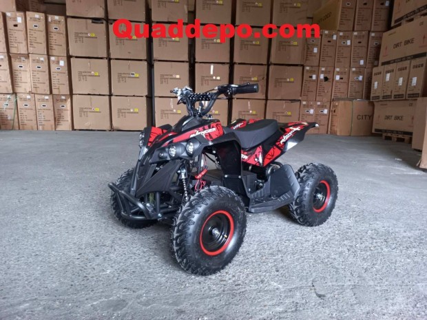 E-atv 005 gyerek quad 1000W extra ers motorral piros