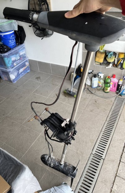 E-trust csónakmotor elektromos 55lb