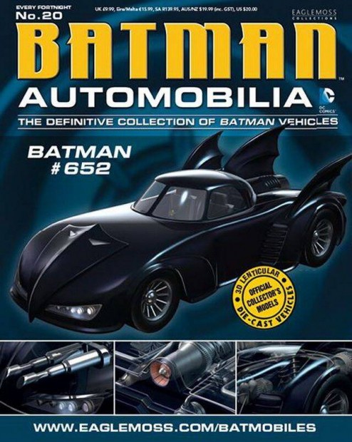 Eaglemoss DC Batman #652 magazin, újság