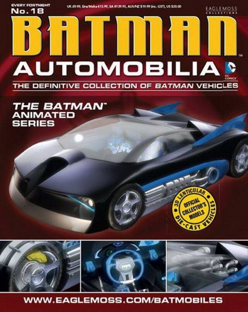 Eaglemoss DC The Batman - Animated Series magazin, jsg