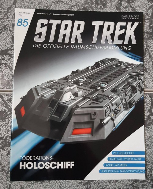 Eaglemoss Star Trek Federation Holoship fzet