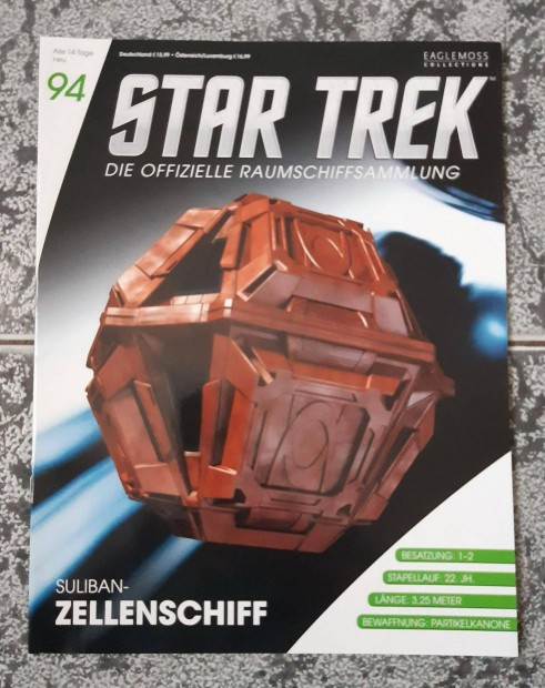 Eaglemoss Star Trek Suliban Cell Ship fzet