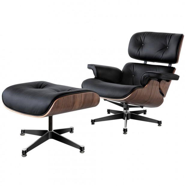 Eames Lounge chair fotel s ottomn