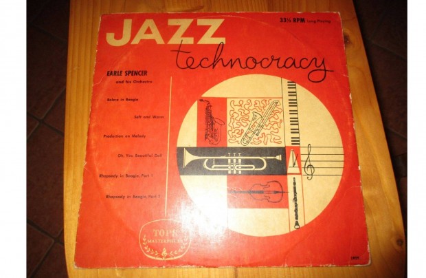 Earle Spencer s zenekara Jazz Technocracy vinyl hanglemez elad