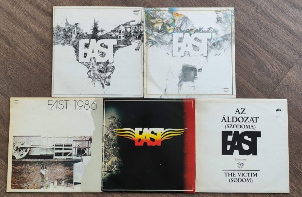East lemez csomag, bakelit, vinyl lemezek
