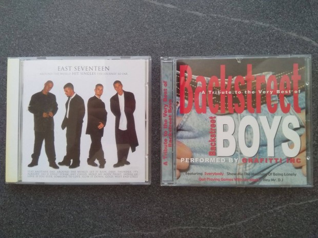 East seventeen s Backstreet boys CD-k